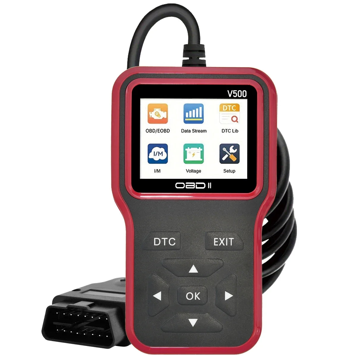 V500 OBD2 Scanner - Car Diagnostic Tool Code Reader
