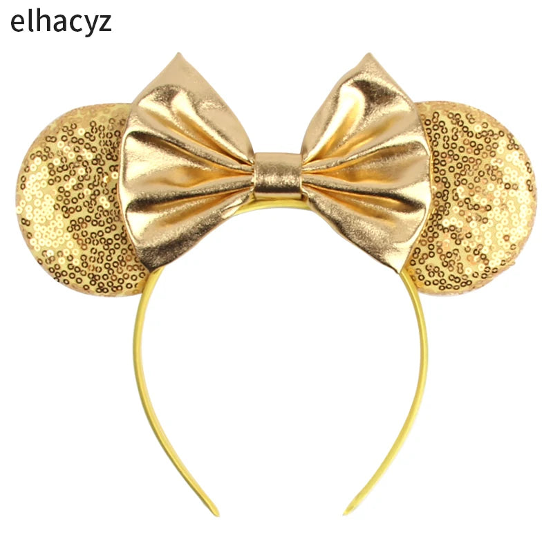 Disney Minnie Mouse Ear Hairband – Princess Party Gift for Girls & Disney Fans