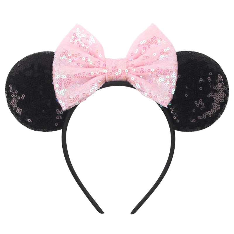 Disney Minnie Mouse Ear Hairband – Princess Party Gift for Girls & Disney Fans