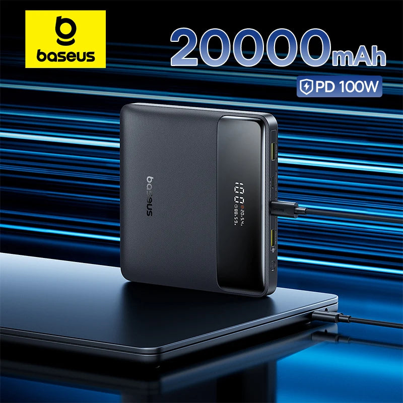 Baseus 100W 20000mAh PD Fast Charging Power Bank