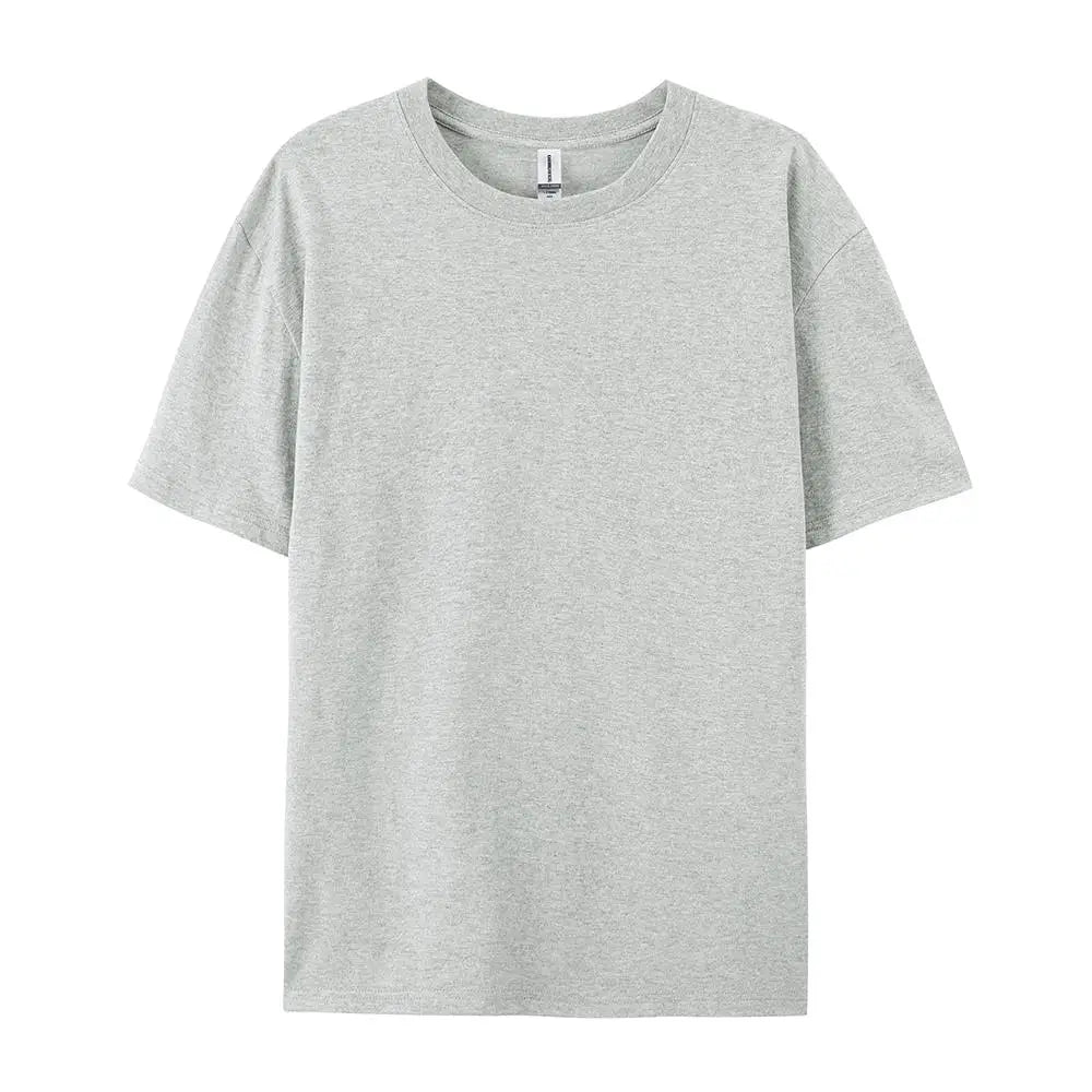 Solid Cotton T-Shirt Men & Women Casual Top