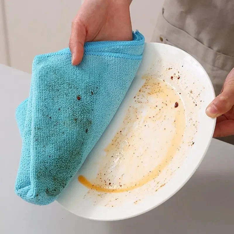 Microfiber Cleaning Cloths Set - 20/50 Pcs Absorbent Multi-Purpose Towels