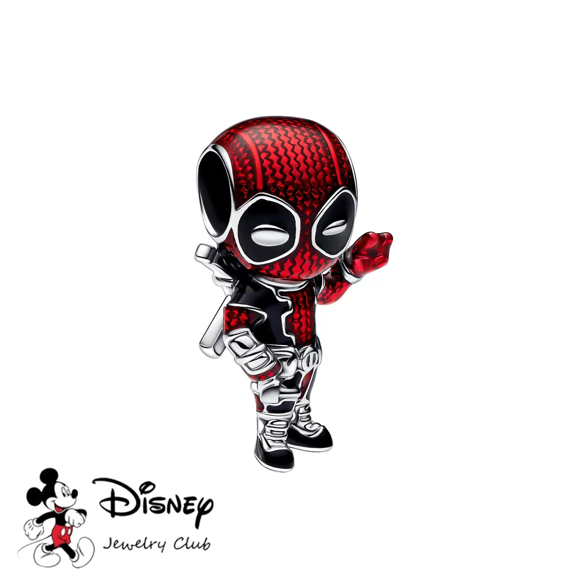 Disney Charm Beads Bracelet – Mickey & Stitch Style