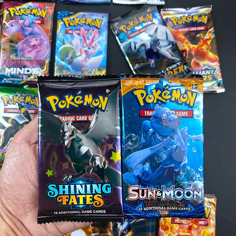 Pokemon Cards 20/40 Pcs Collection – GX Tag Team VMAX EX Mega Energy Trading Card Set