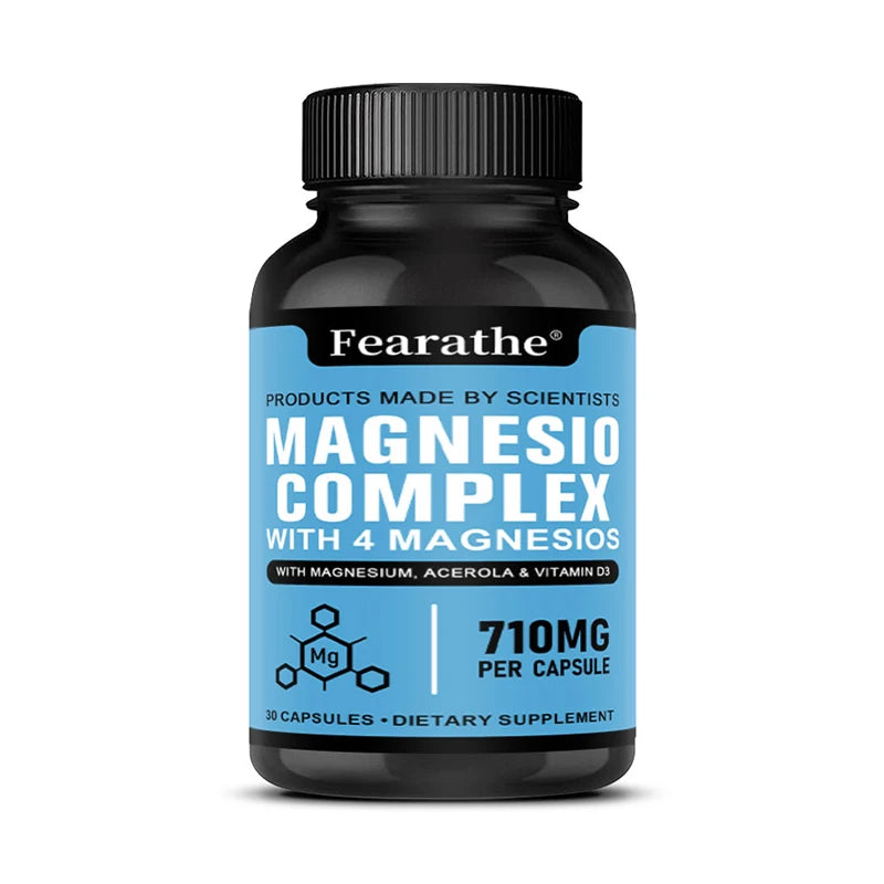 Magnesium 4-in-1 Complex - Sleep, Muscle Recovery & Stress Relief Support