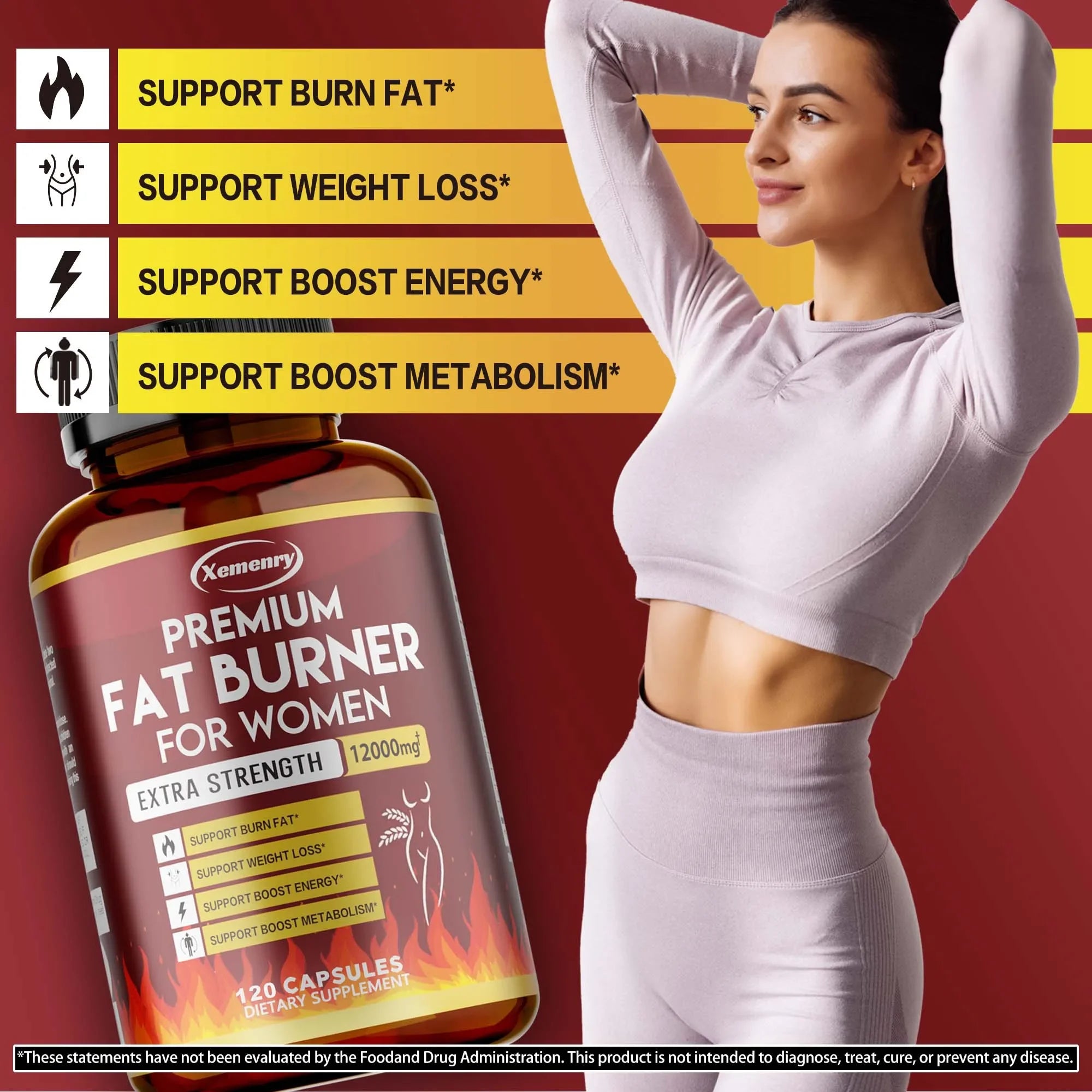 Green Tea Extract Capsules - Natural Fat Burner, Metabolism Booster & Antioxidant