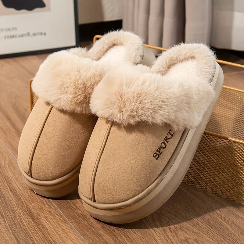 Warm Sport Slippers - Cozy Indoor Outdoor Winter House Shoes for Men & Women