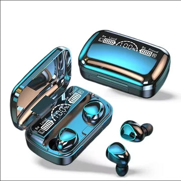 M10 Wireless Earbuds – Waterproof Bluetooth Sport Earphones with Noise Cancelling