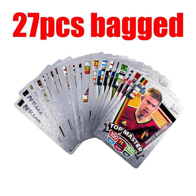 Football Trading Cards 27 Pcs – Limited Edition Star Player Signature Series