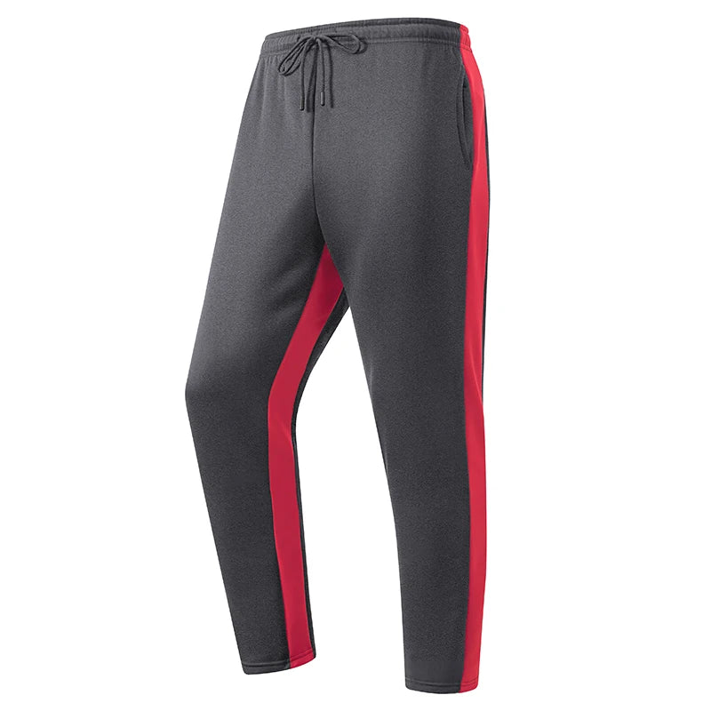 Men's Colorblock Athletic Joggers - Warm Workout Sweatpants