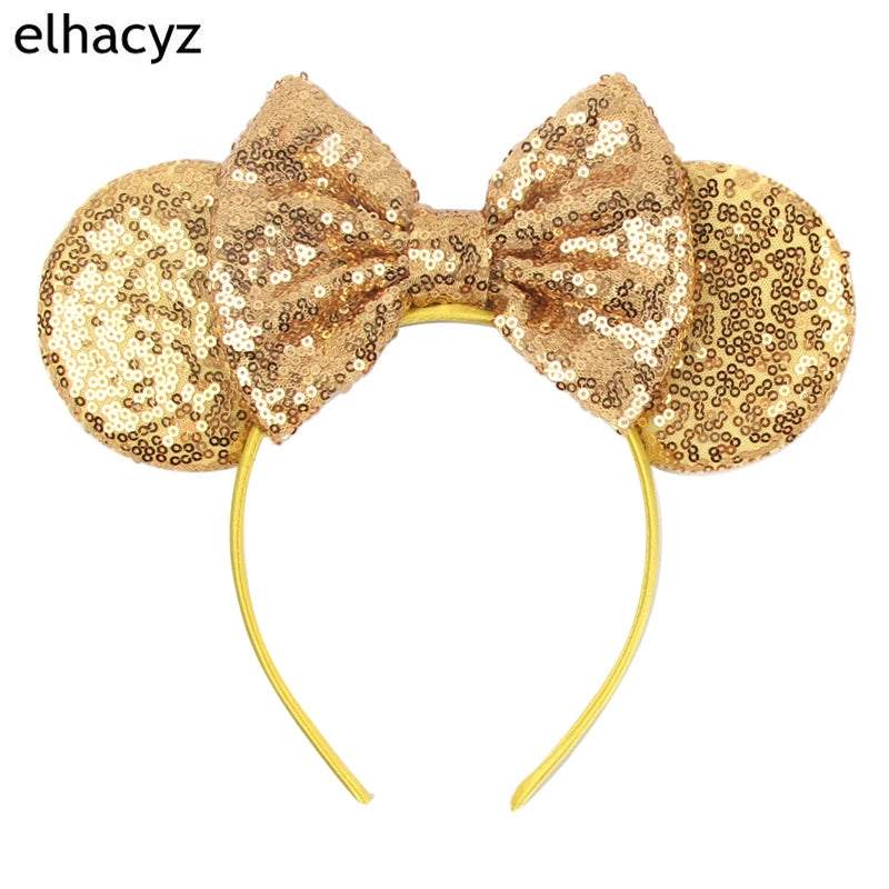 Disney Minnie Mouse Ear Hairband – Princess Party Gift for Girls & Disney Fans