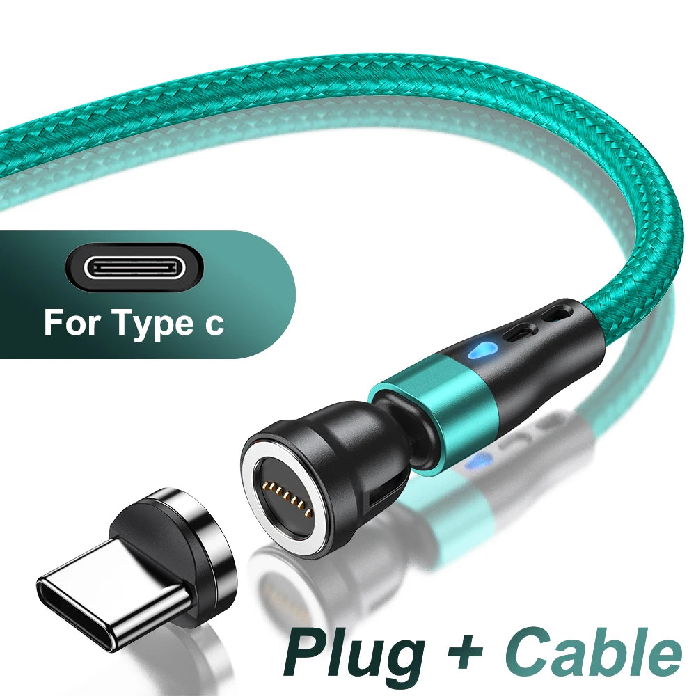 AUFU 7Pin 5A Magnetic Type-C Fast Charging Cable