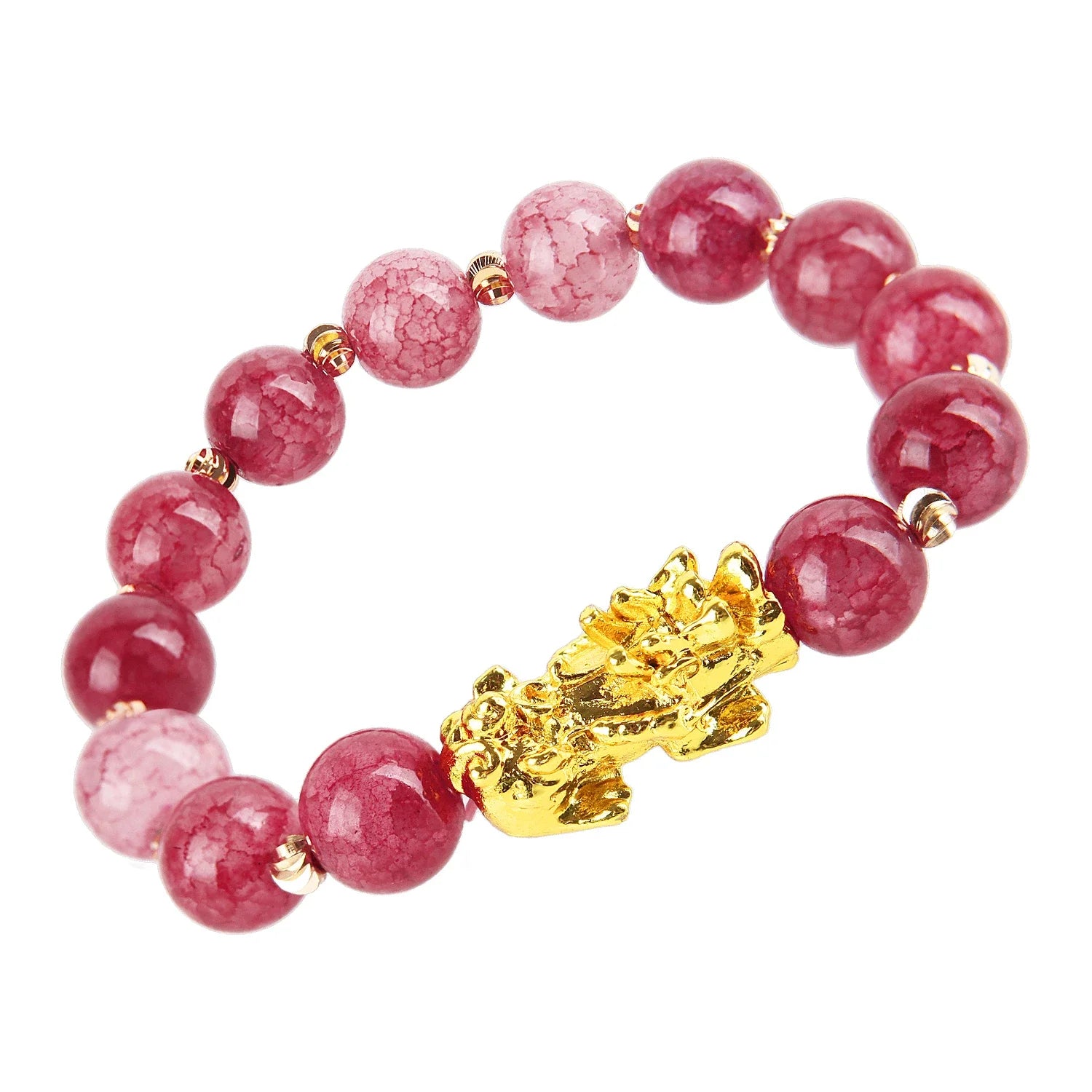 Pixiu Guardian Bracelet - Feng Shui Wealth & Luck Beaded Wristband for Men & Women