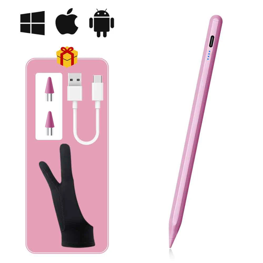 Universal Stylus Pen – Touch Pen for iPad, iPhone, Android Tablets & Smartphones + Pencil Case & Tips