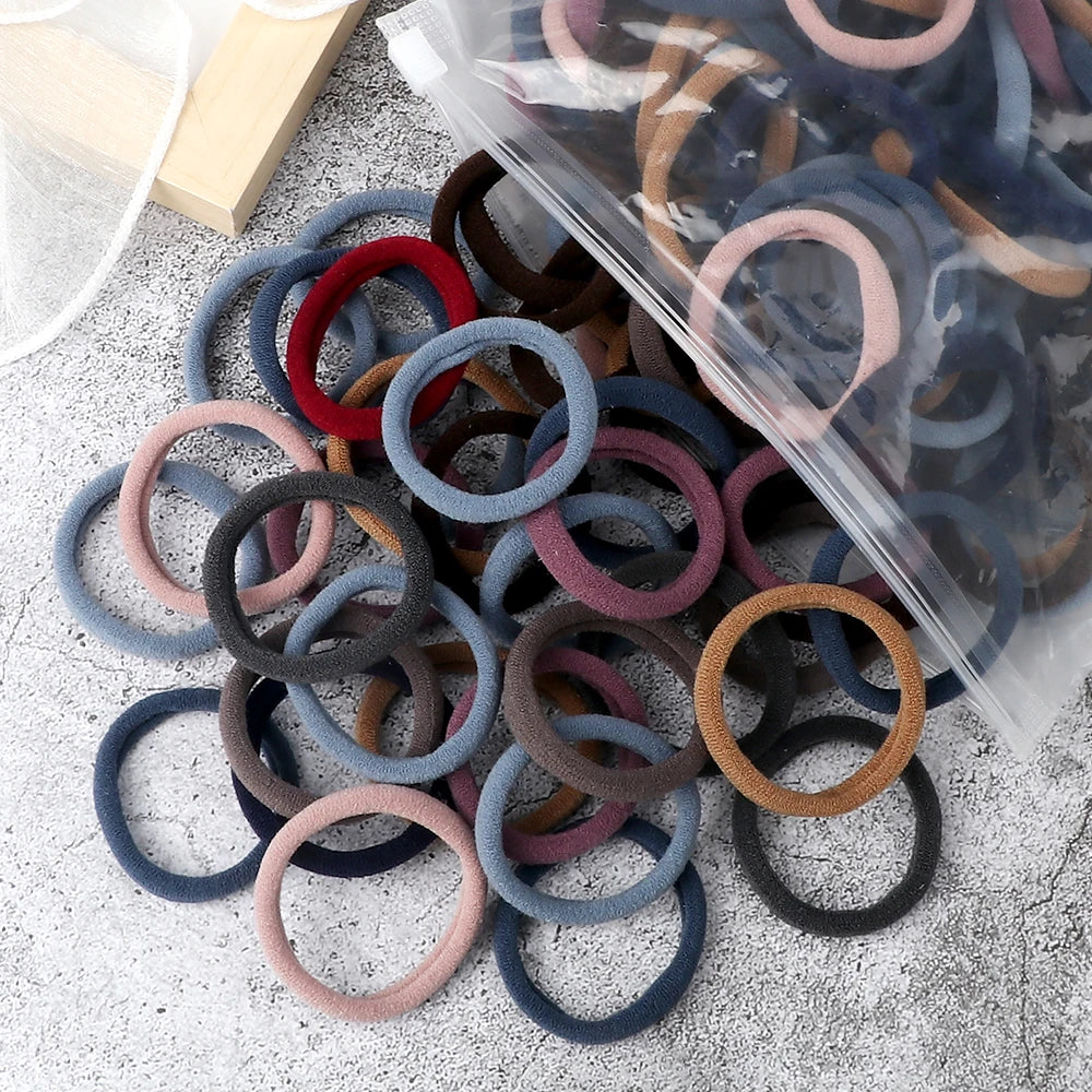 Basic Hair Bands – Solid Color Elastic Headbands for Women & Girls | Everyday Essential