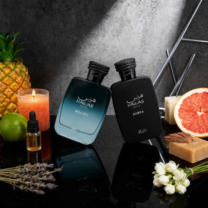 Citrus Fresh Men's Eau de Parfum - Long-Lasting Fruity Masculine Cologne with Clean Elegant Scent (100ml)