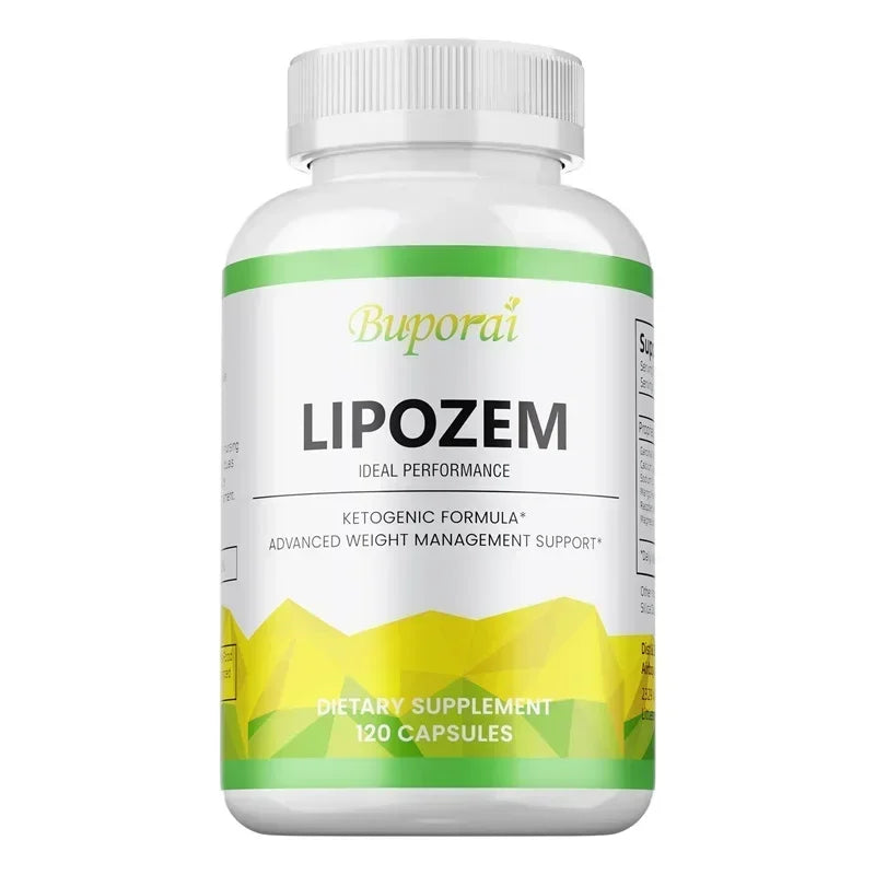 Lipozem Weight Loss Capsules - Raspberry Ketone & Magnesium for Metabolism & Energy