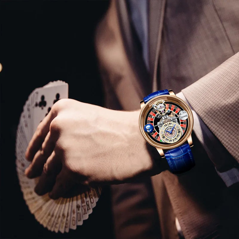 Haemmer Men's Luxury Watch - Sapphire Glass Quartz Waterproof Business Watch