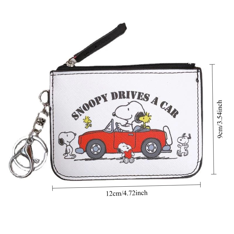 Snoopy Coin Purse – Cute Zipper Wallet