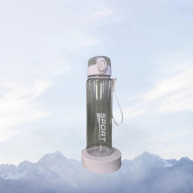 Leak-Proof Sports Water Bottle - BPA-Free 400ml/560ml Portable Bottle for Hiking & Travel
