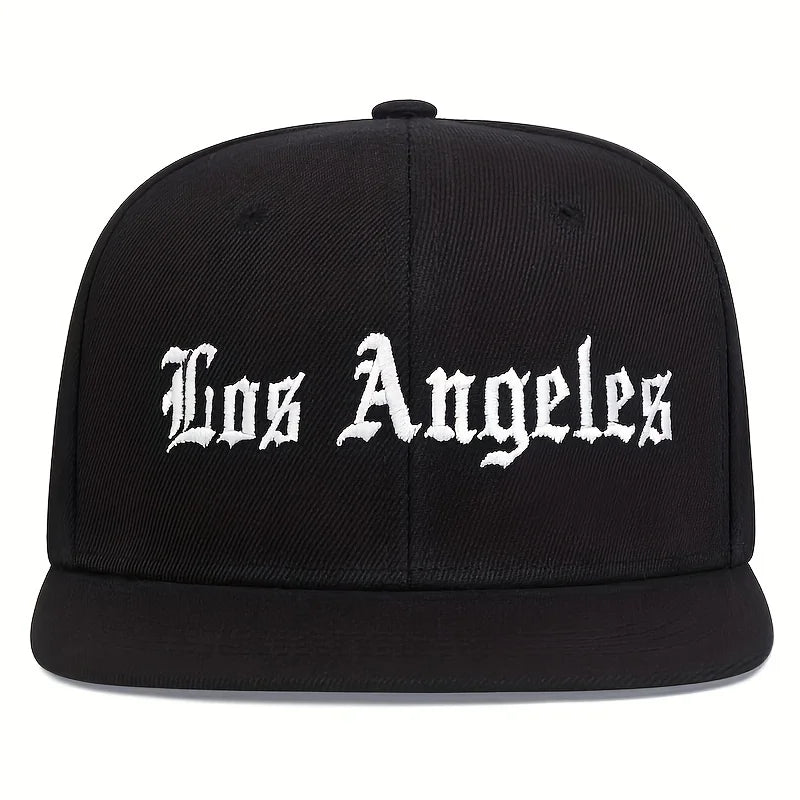 Los Angeles Basketball Cap - Cotton Hip-Hop Snapback Hat for Outdoor & Casual Wear