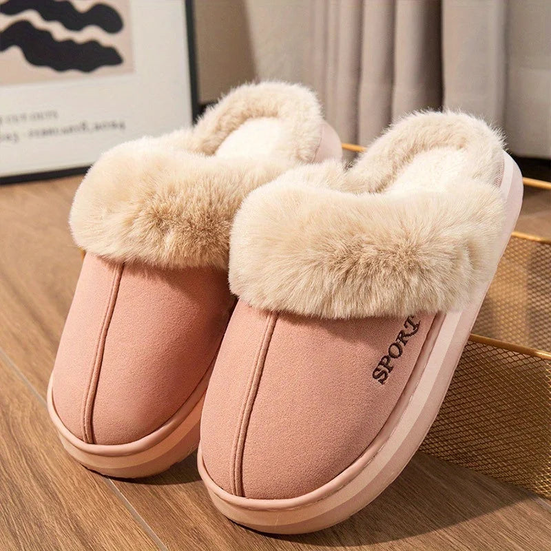 Warm Sport Slippers - Cozy Indoor Outdoor Winter House Shoes for Men & Women