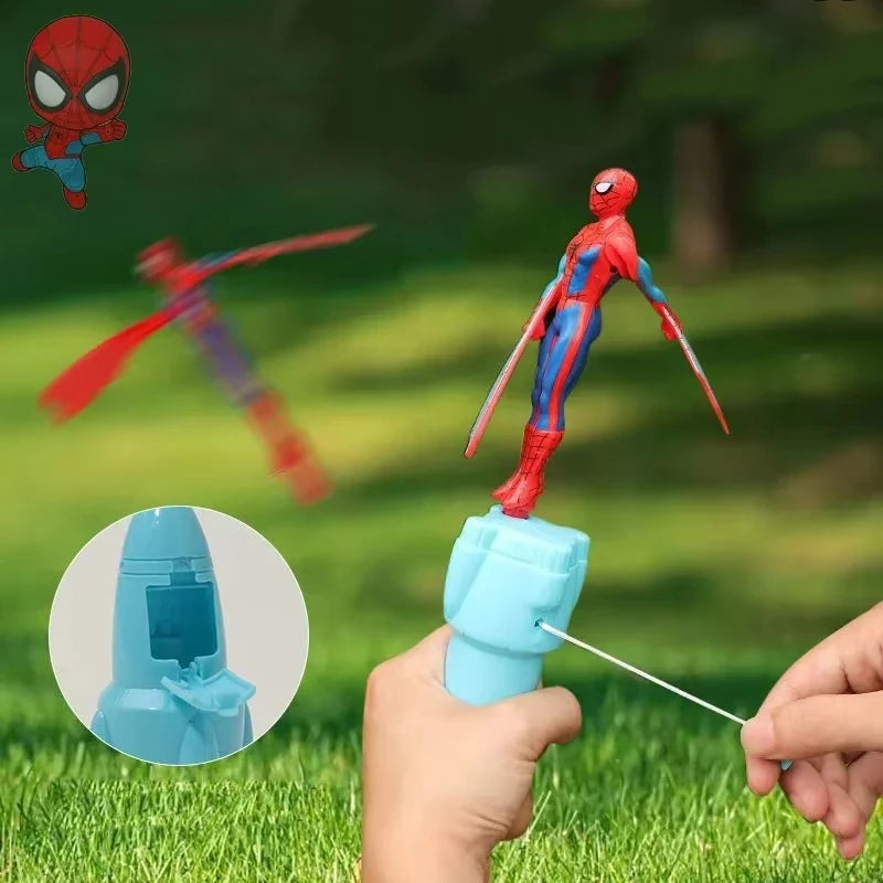 Flying Superhero Toy – Spiderman Iron Man