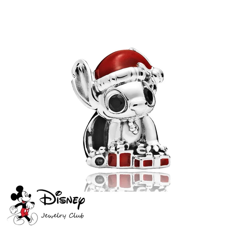 Disney Charm Beads Bracelet – Mickey & Stitch Style