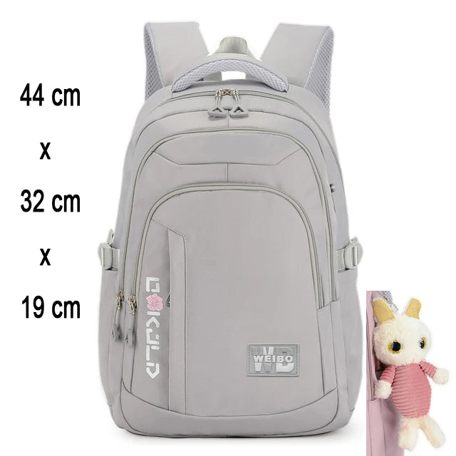 School Backpack for Girls - Kids Teen Women Bookbag for Primary & Secondary Students