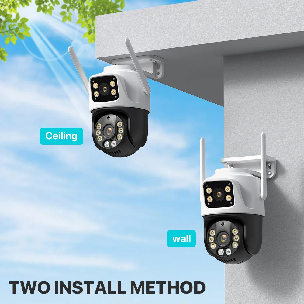 Outdoor PTZ WiFi Security Camera – Auto Tracking