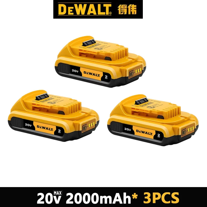 🔋 FLASH SALE! 100% Original DeWalt 20V 6.0Ah Battery 4-Pack - High Performance Lithium-Ion Power