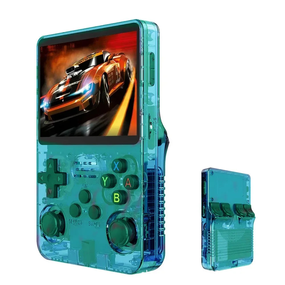 R36S Retro Handheld Game Console - 3.5" Linux System with 128GB Memory