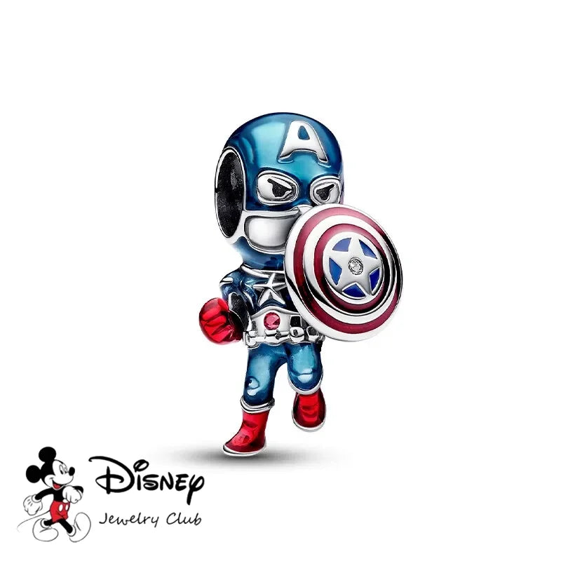 Disney Charm Beads Bracelet – Mickey & Stitch Style