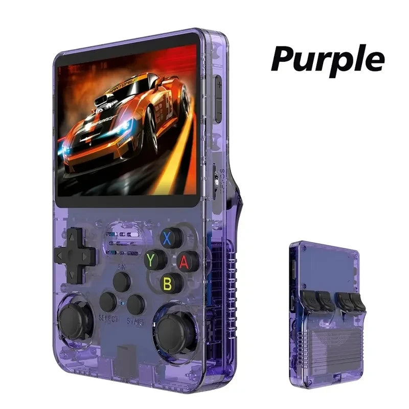 R36S Retro Handheld Game Console - 3.5" Linux System with 128GB Memory