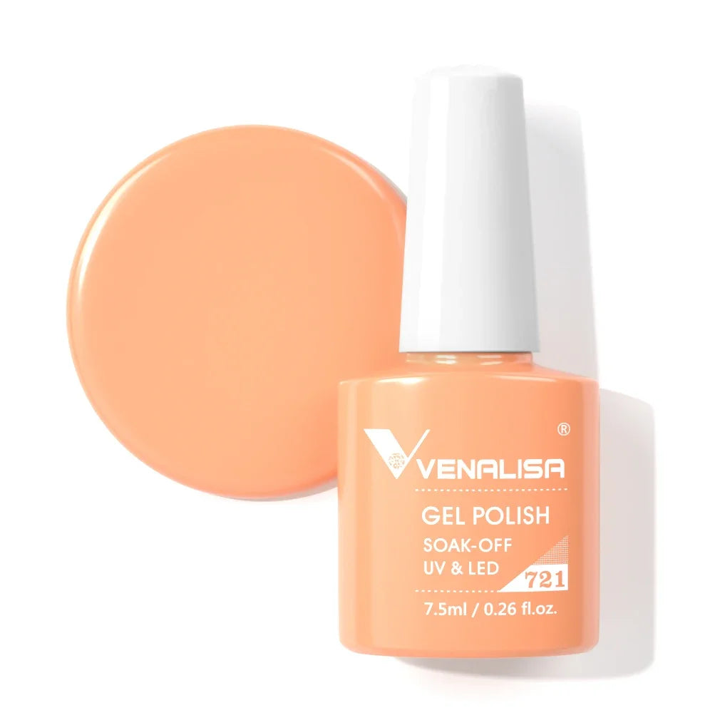 Full Coverage Gel Nail Polish – Semi-Permanent UV LED Gel for Salon & Home Use
