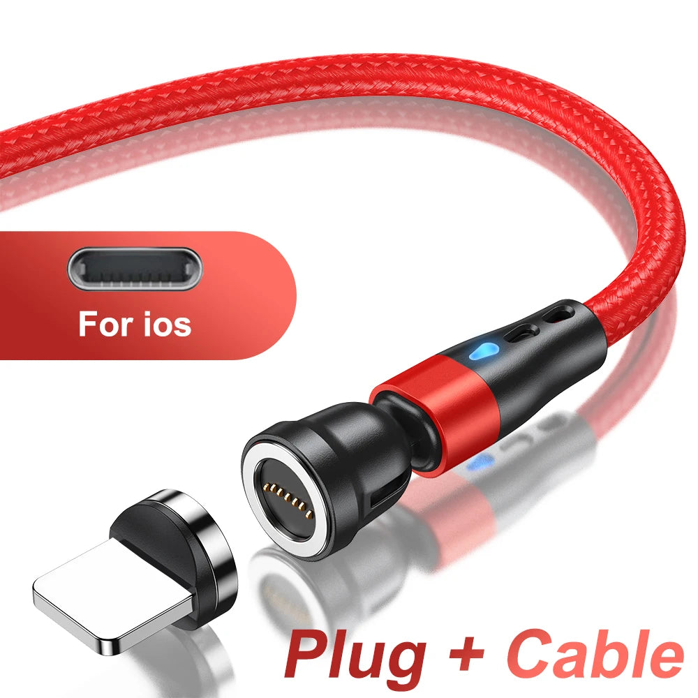 AUFU 7Pin 5A Magnetic Type-C Fast Charging Cable