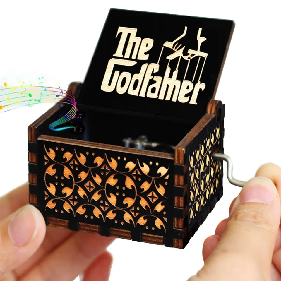 Jurassic Park Wooden Music Box – Gift Toy