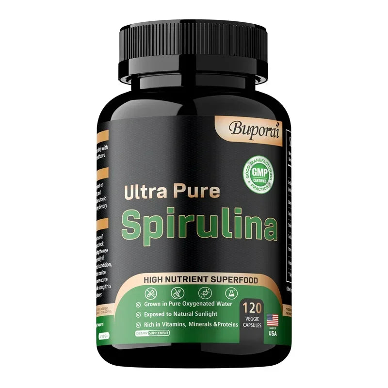 Organic Spirulina – Detox, Immune & Cardiovascular Health