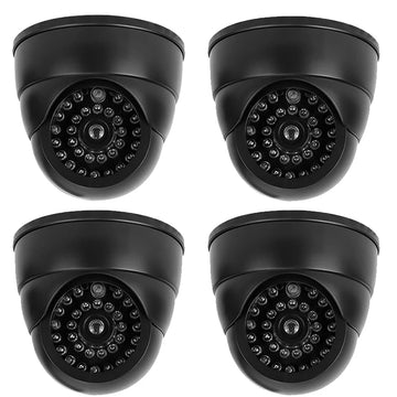 Fake Dome Security Camera – LED Dummy Surveillance Monitor