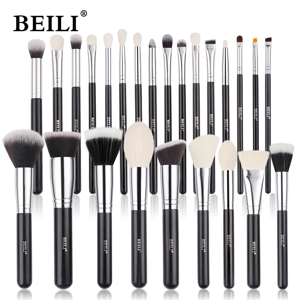 Professional Foundation & Eyeshadow Brush Kit for Makeup
