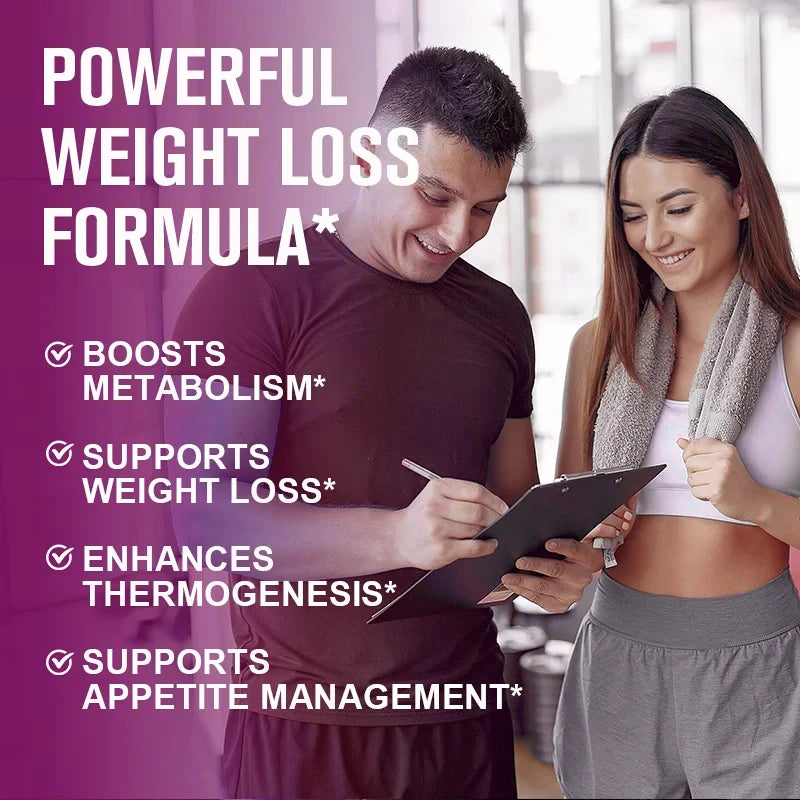 Night Time Fat Burner with Melatonin - Sleep Support & Metabolism Booster