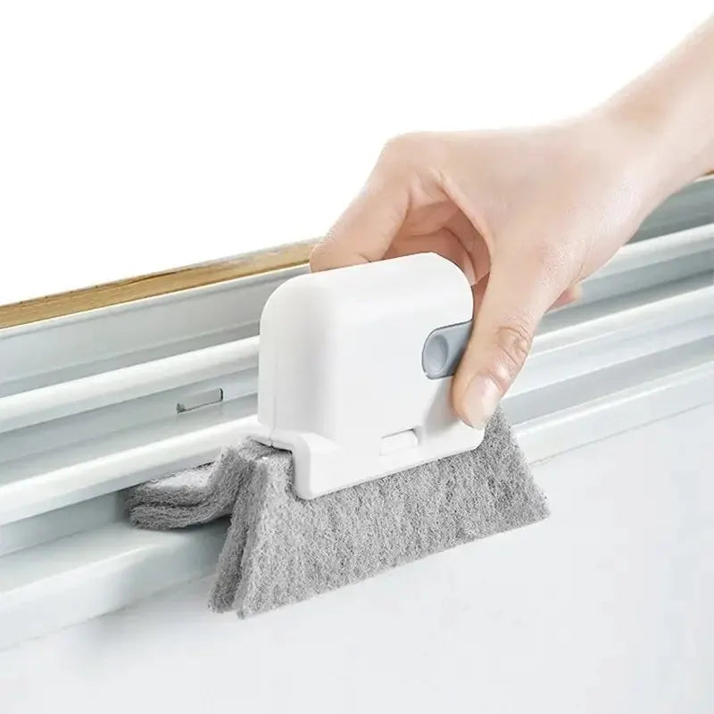 Window Cleaning Brush - Windowsill Groove & Crevice Cleaner Tool