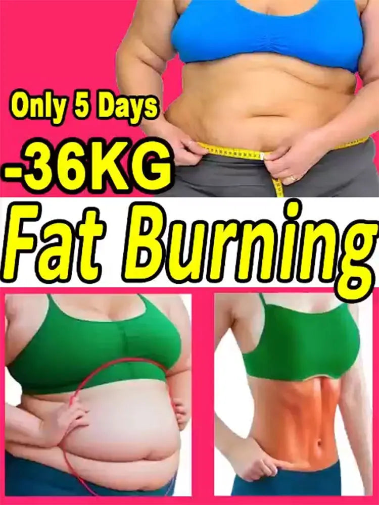 Natural Weight Loss Oil - Belly Fat Burning Cream with Green Tea & Grape Extract