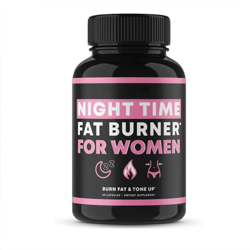 Night Time Weight Loss Capsules for Women - Sleep & Slim with Metabolism Booster