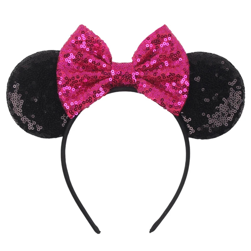 Disney Minnie Mouse Ear Hairband – Princess Party Gift for Girls & Disney Fans