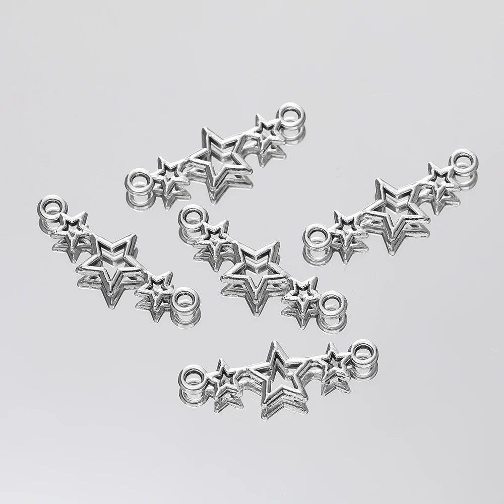 Metal Alloy Bow Charms – DIY Pendant for Jewelry Making