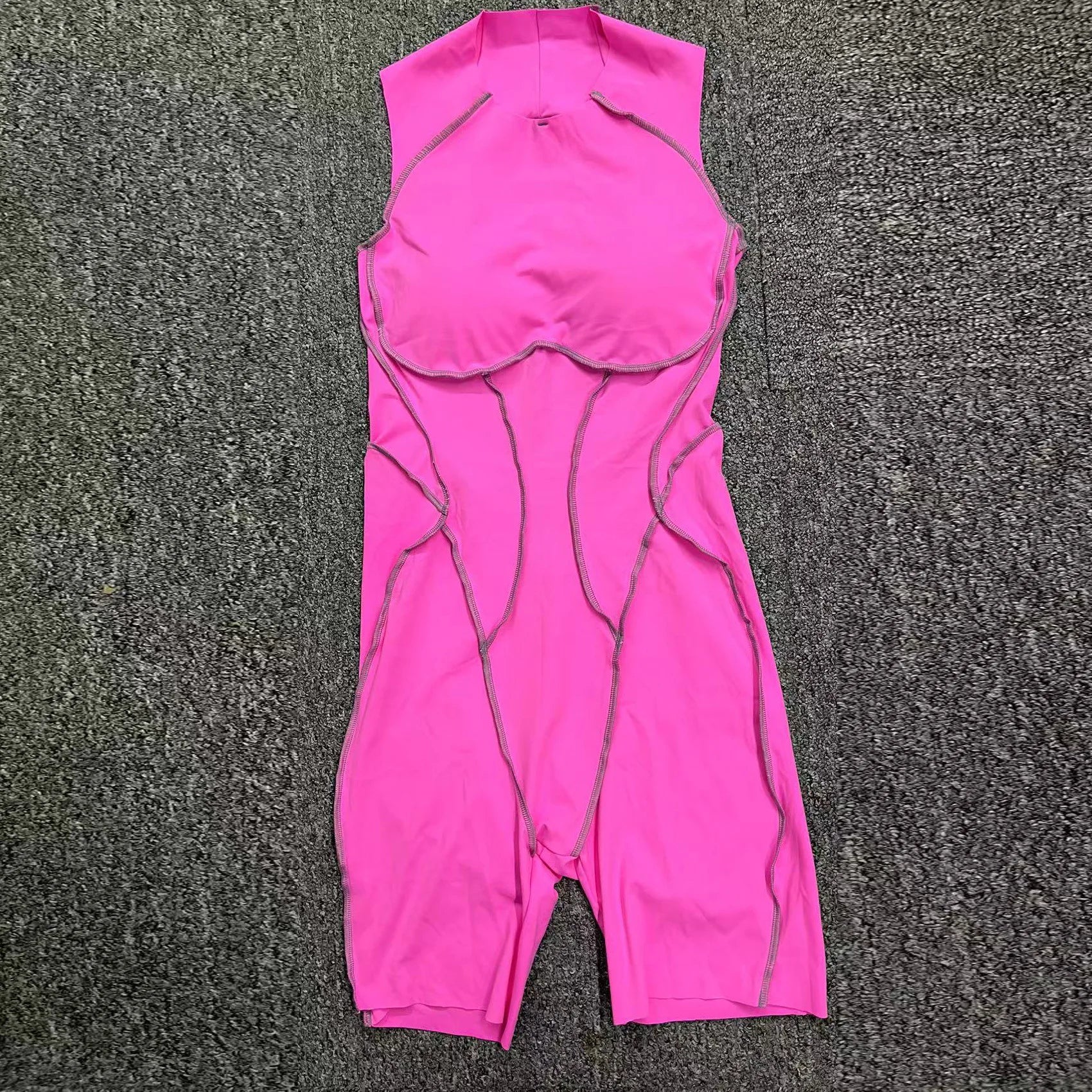Women's Athletic Jumpsuit - One-Piece Yoga & Fitness Bodysuit for Workout & Gym