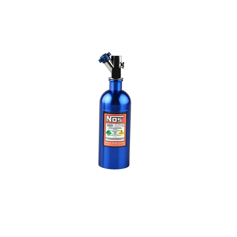 NOS Nitrogen Bottle Car Air Freshener - Lemon Scent Vent Clip Aromatherapy Auto Perfume