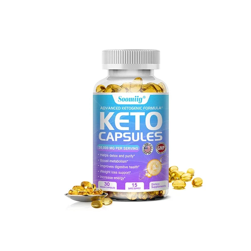 Apple Cider Vinegar Keto Capsules - Fat Burning, Detox & Metabolism Booster