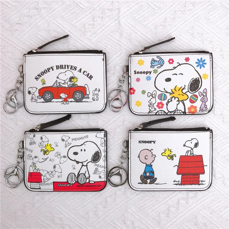 Snoopy Coin Purse – Cute Zipper Wallet